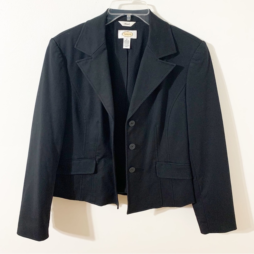 Talbots Fully Lined Button Front Classic Blazer W… - image 1